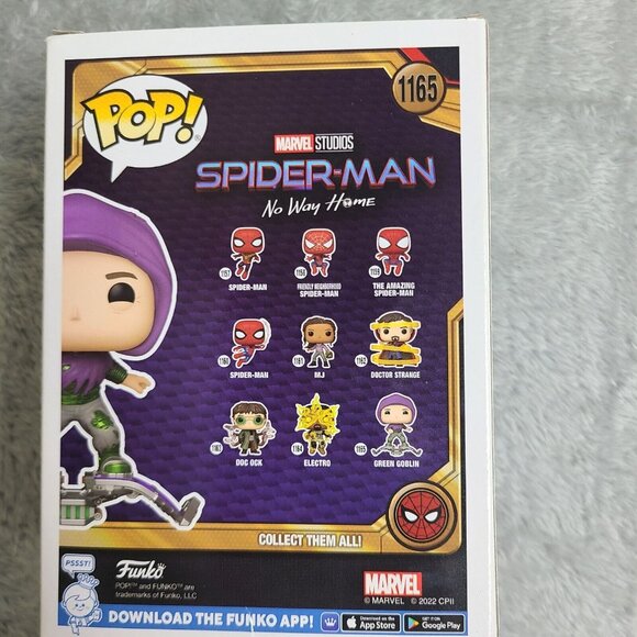 Funko Pop! Disney -‎ Marvel - Spider-Man No Way Home - Green Goblin #1165 NEW - Picture 3 of 4